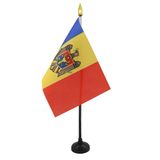 AZ FLAG Tafelvlag Moldavië 15x10 cm