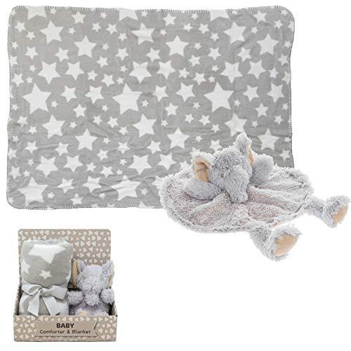 Widdle Celebrations Super zachte baby dier deken en comfortabele set - olifant 8375