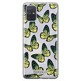 ERT GROUP mobiel telefoonhoesje voor Samsung A71 5G origineel en officieel erkend Babaco patroon Butterflies 002