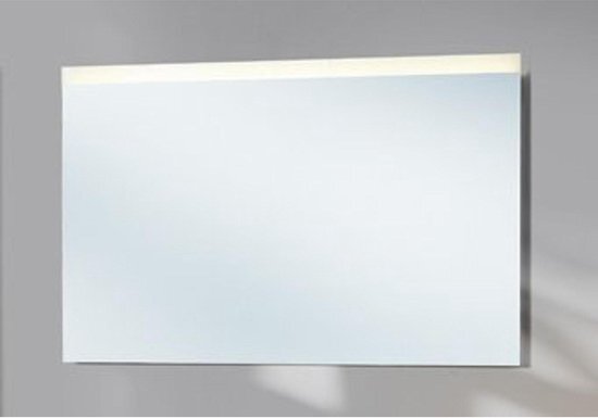 Plieger spiegel met geïntegreerde LED verlichting boven 80x65cm 0800237