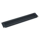 VALUE 26.99.0320 19" 2U Front Panel Black