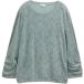 Tom Tailor T-shirt à manches longues douillet pour femme avec imprimé intégral