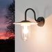 OEM Buitenwandlamp, antraciet, maritiem design, E27, IP44, 18 cm