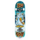 ColorBaby - Skateboard van hout 79 x 20 cm & aluminium schacht Big Foot (85093)