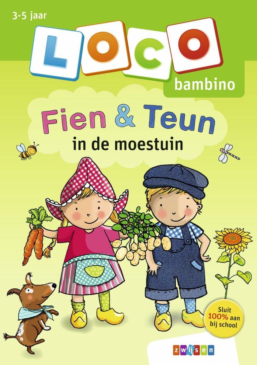 Loco bambino - Fien & Teun in de moestuin