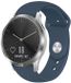 By Qubix - Sportbandje - 18mm - Donkerblauw - Maat: Large - Geschikt voor Garmin Venu 4 (41mm)