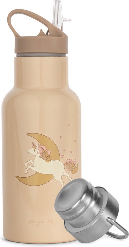 Konges Sl&#246;jd Thermo Drinkfles - Unicorn - 350ML