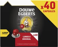 Douwe Egberts Lungo Original Koffiecups - Intensiteit 6 - 40 Cups