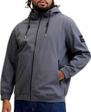 Jack & Jones Basic Hooded Softshell Jas Heren (plussize) - Maat 6XL