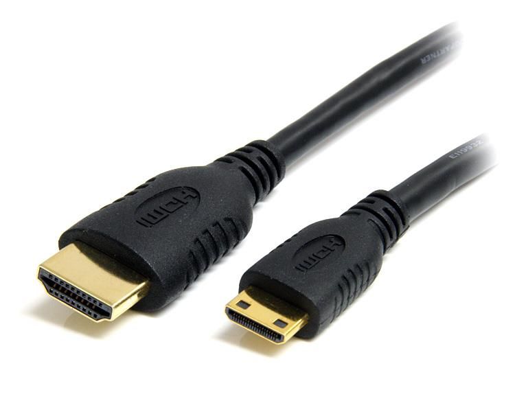 StarTech.com HDMI Kabel - HDMI naar Mini HDMI - 0.5m - Zwart