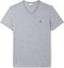 Lacoste Heren T-shirt - Silver Chine - Maat S