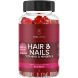 VitaYummy Hair & Nails Framboise 60 stk.
