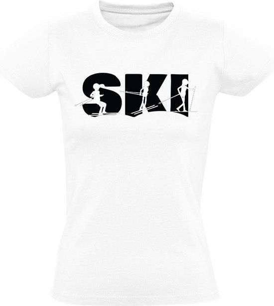 Sol's Ski Dames T-shirt - Wit - 2XL