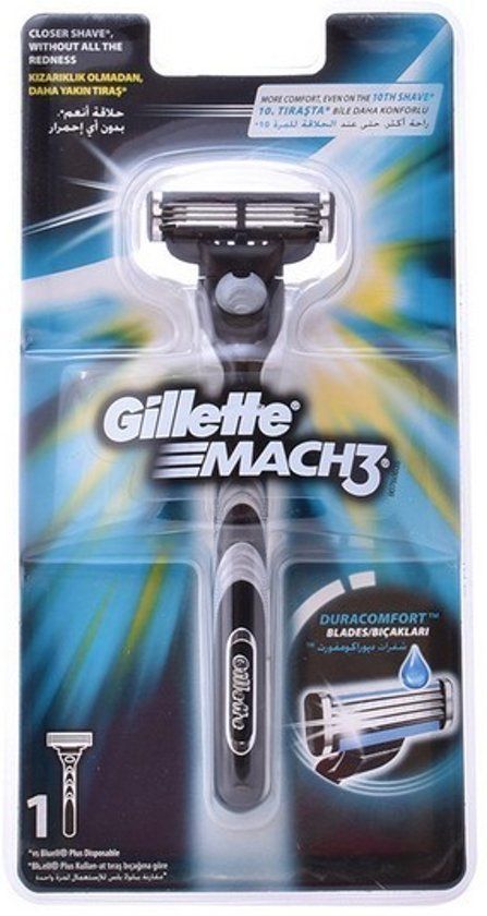 Gillette Mach3 Scheersysteem incl 1 Mesje