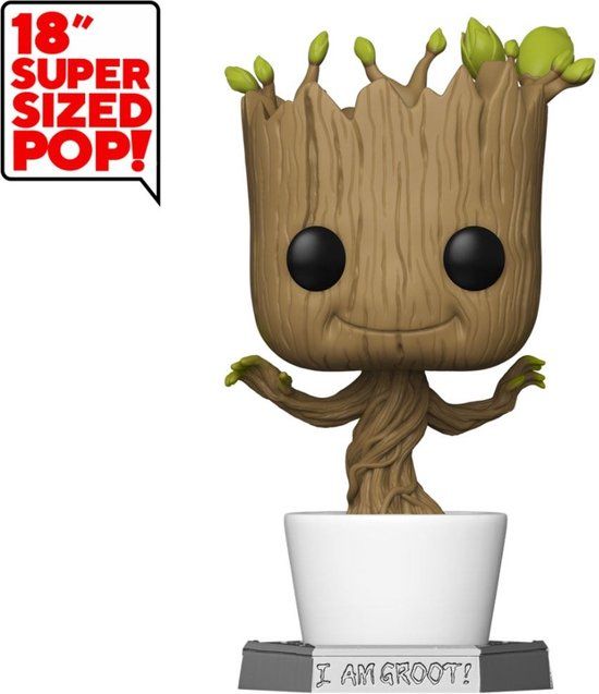 Funko Guardians Of The Galaxy Super Sized POP! Dancing Groot - 46 cm