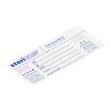 neoLab 2-0710 Indicatorlabel, dubbel zelfklevend, 80 mm x 34 mm x 80 mm, 250 stuks
