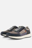 Australian Hawker Sneakers blauw H-Leest Leer - Maat 47