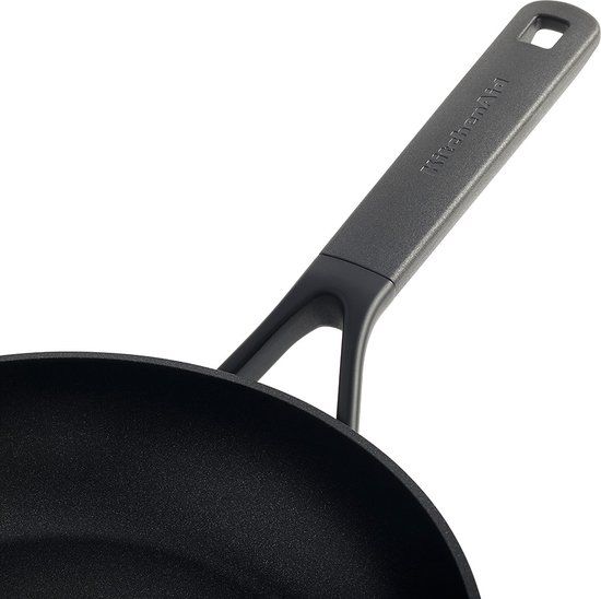 KitchenAid Classic Forged Aluminium Koekenpan - 30cm - Zwart - PFAS-vrij