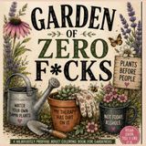 Garden of Zero Fucks: A Hilariously Profane Adult Coloring Book for Gardeners