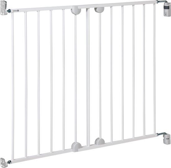 Safety 1st Wall Fix Uitschuifbaar Traphekje - 62-102cm - Metal White