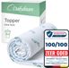 Dailydream Matrastopper 140x200 cm – Traagschuim – Zacht ligcomfort – 3,5 cm – Aloe Vera – Topper