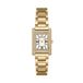 Emporio Armani Dames Horloge AR11659 Goudkleurig Staal Rechthoekig 22mm