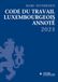 Code du travail Luxembourgeois annoté 2025