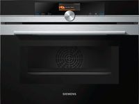 Siemens CM656NBS1 - Inbouw combi-oven met magnetron - Zwart/RVS