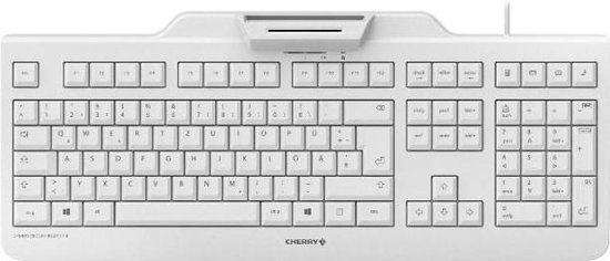 Cherry JK-A0400CH-0 Toetsenbord Kantoor USB QWERTZ Zwitsers Grijs