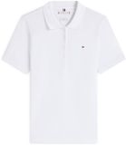 Tommy Hilfiger Dames Polo 1985 Slim Pique Polo Ss Ww0ww42047 Wit