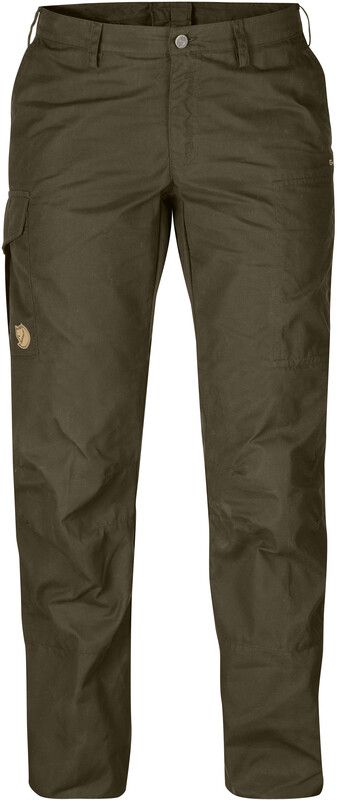 Fjällräven Karla Pro Broek Curved Dames - Olijf - EU 34