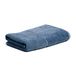 Möve Bamboo Luxe handdoek 50 x 100 cm staalblauw