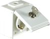 OPUS® AQUA geaarde contactdoos 1-voudig met slotuitvoering sluiting "1", kleur zuiver wit