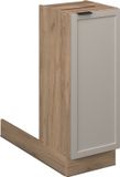 Vicco Fame-Line Îlot de cuisine – 30 cm sans plan de travail GrisBeige