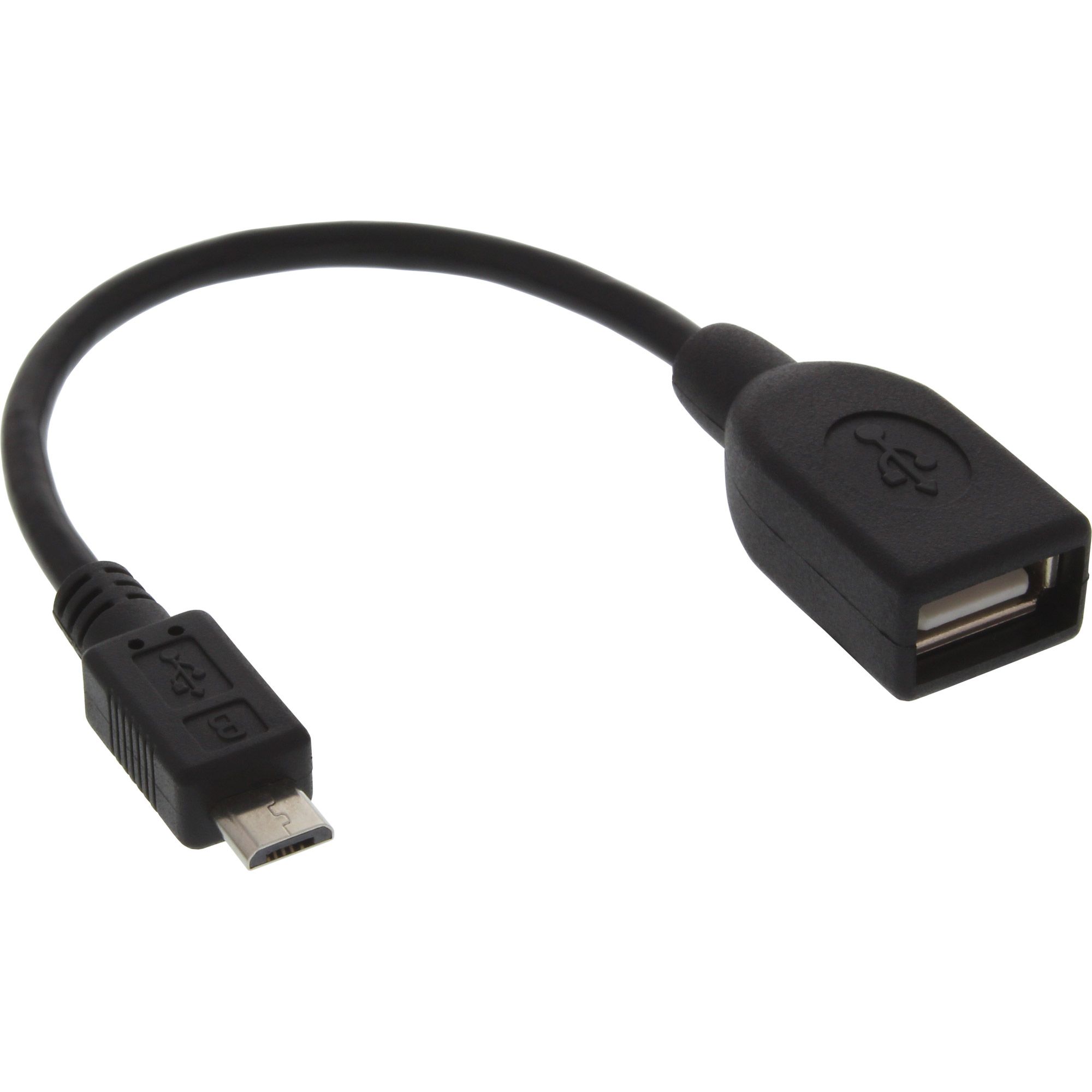 Inline 31606 USB-kabel - 0,15 m - Zwart