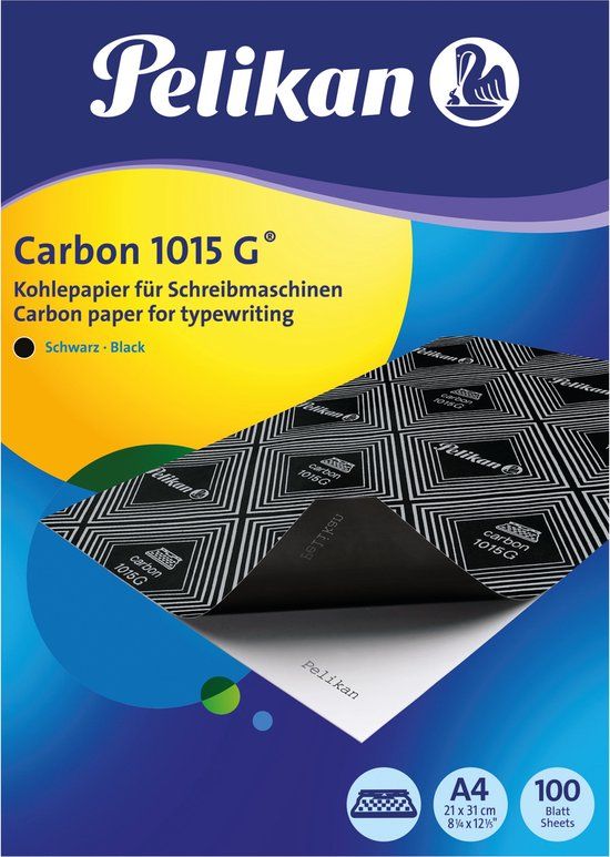 Pelikan 018770 Carbonpapier A4 Zwart 100 vel