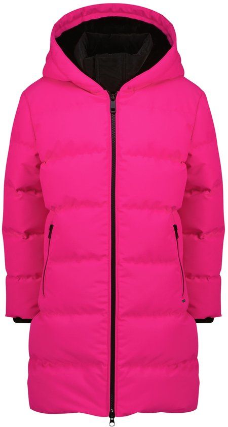 Vingino - Tanja - Meisjes - Buitenjas - Polyester - Capuchon - Effen - Herfst/Winter 2025 - Maat 16 - Bright Pink