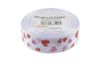 Ruban satin blanc coeur 25mm x 22m