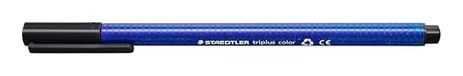 Staedtler 323 Triplus Colour Fibre-Tip pennen, 1,0 mm, zwart, 10 stuks