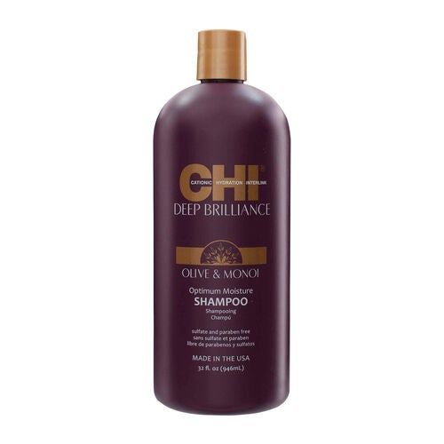 CHI Deep Brilliance Olive & Monoi Optimum Moisture Shampoo 946 ml