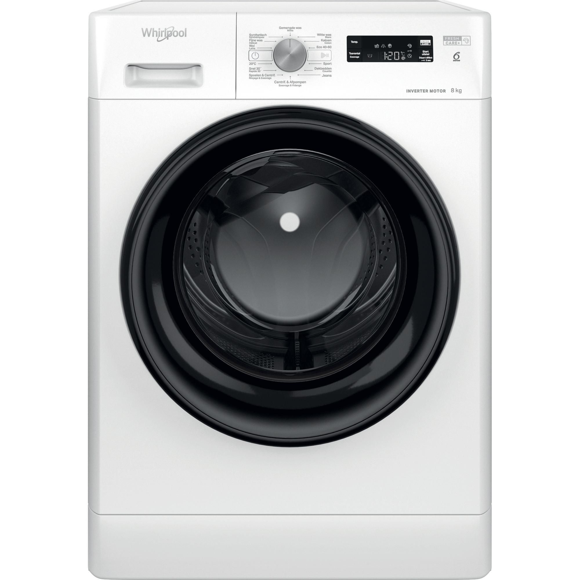 Whirlpool FFS 8469 BV BE FreshCare+ Steam Wasmachine