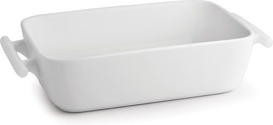 Yong Squito Ovenschaal - 19 x 19 cm - Wit - Keramiek