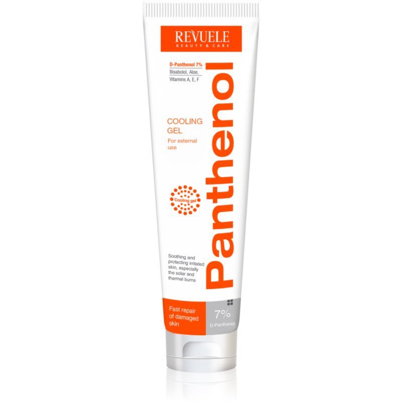 Revuele Panthenol Cooling Gel for Sunburn and Heat Burns 75ml