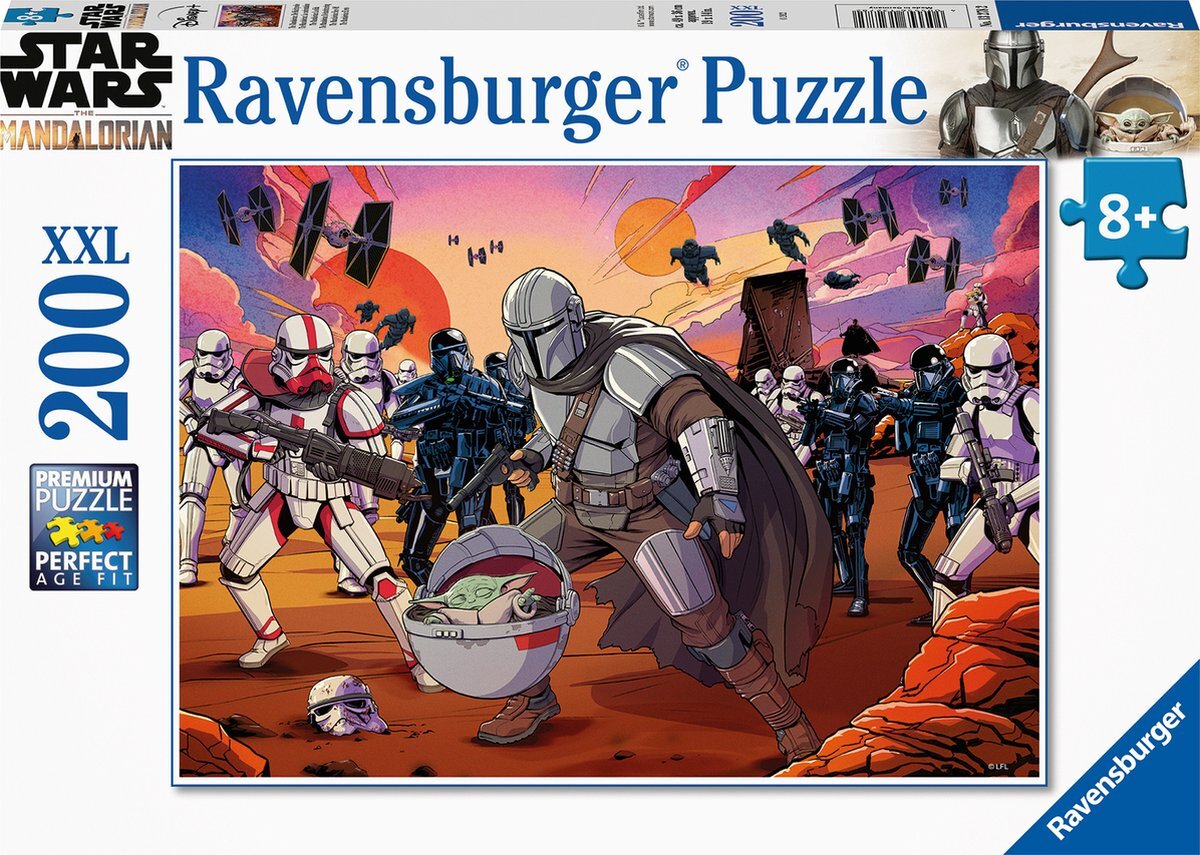 Ravensburger Star Wars The Mandalorian - De Krachtmeting Puzzel (200 XXL stukjes)