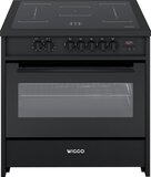 Wiggo WIO-E921A(BB) - 90cm Freestanding Induction Oven - 121L - Black
