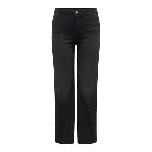 ONLY Carmakoma High Waist Tapered Jeans - Black Denim