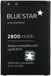 Bluestar batterie de remplacement, compatible avec LG K8 (2018), batterie de remplacement Li-ion