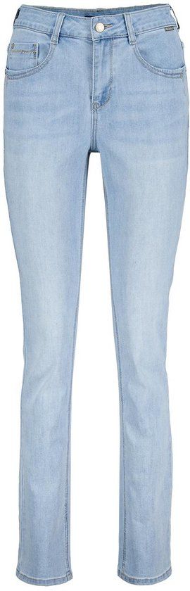 Red Button Jeans Kate Bleach Used Srb3823 Bleach Dames Maat - W46 X L32