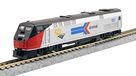 Kato USA N GE P42 Amtrak Phase I #161 w / 50th Anniversary Logo, Platinum Mist, Rood, Zwart (176-6036)