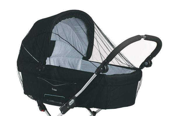 Baby Dan Muskietennet Nylon Zwart